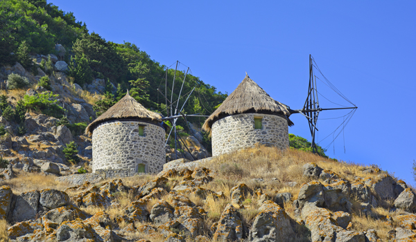 Kontias village windmills